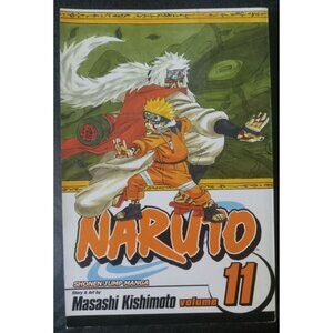 Naruto Vol 11 by Masashi Kishimoto – Viz Shonen Jump Manga PB VG+